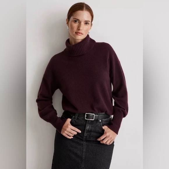 Madewell Sweaters - Madewell High-Low Turtleneck Sweater
